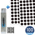 Round Magnets with Adhesive Backing
